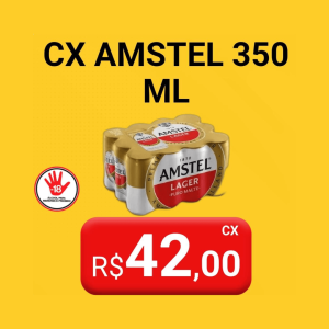Caixa Amstel 350ml